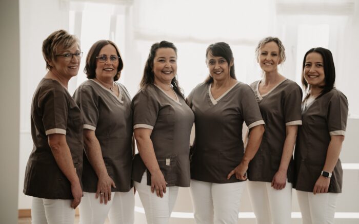 Prophylaxe-Team der Zahnvilla Wassenberg.