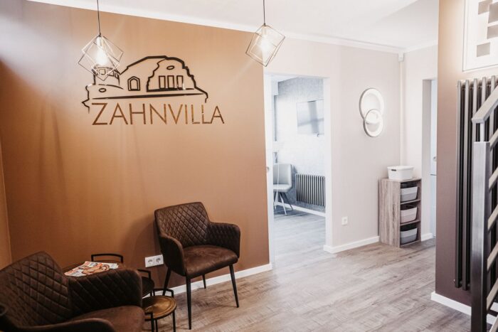 Wartezimmer der Zahnvilla Wassenberg.